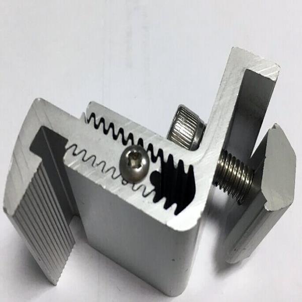 Hnub ci PV Mounting System hom Universal kawg Clamp, PV hnub ci kawg Adjustable Clamp