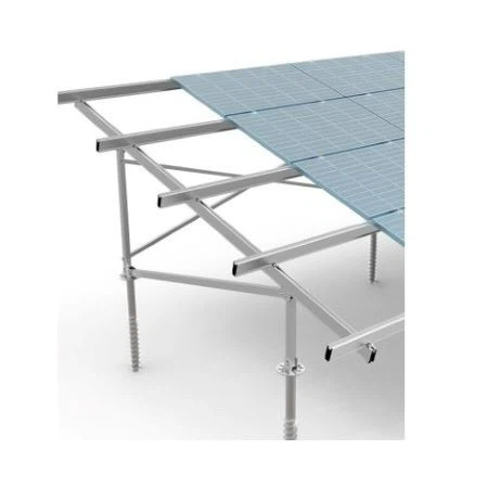 Adjustable Solar Panel Ground Mount Structure