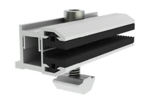 Txhuas hnub ci vaj huam sib luag Mounting Frameless Clamp