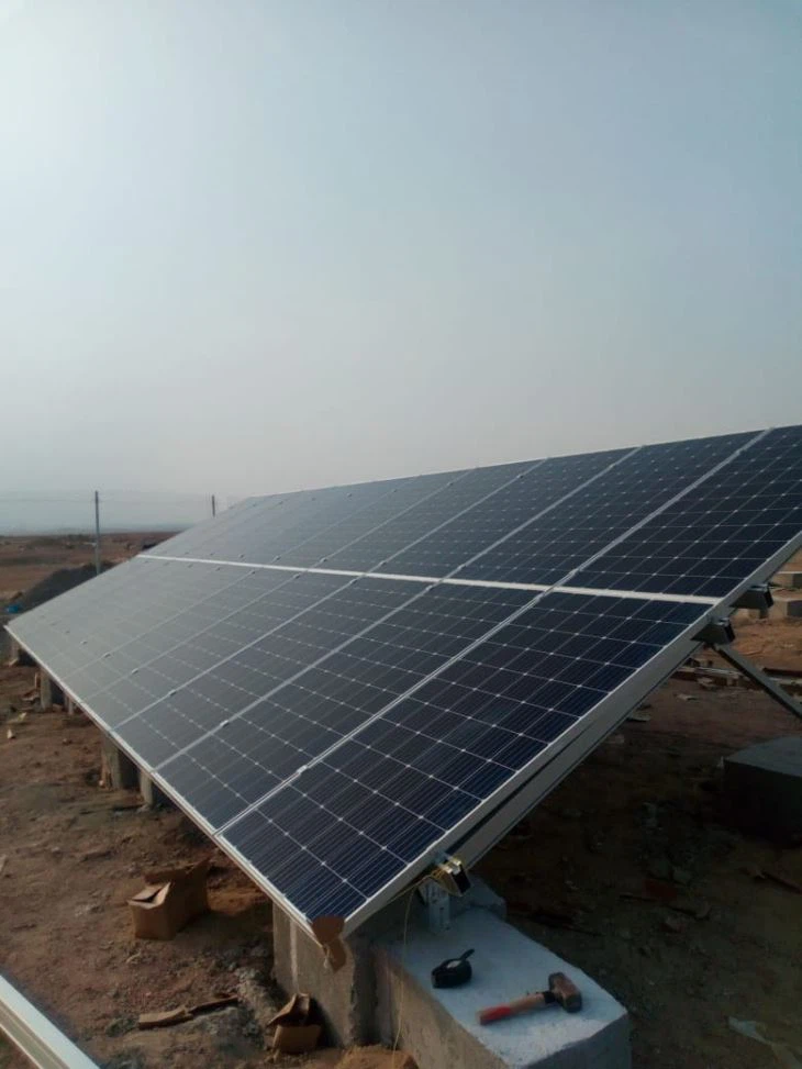 Ground Mount System For Solar Panels