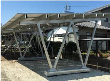 Txhuas Hnub Ci Carport Mounting System