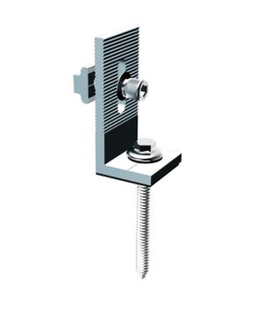 Hnub ci vaj huam sib luag Pitched Ru Tsev Mounting Bracket L Taw Kev