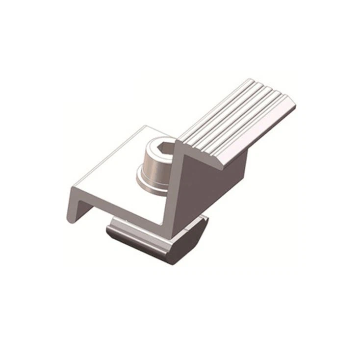 Aluminum Solar Pv Clamps / Mid Clamp / End Clamp