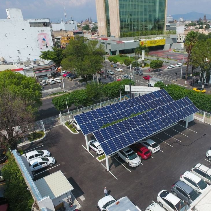 Custom-made Solar Carport Mounting Structure