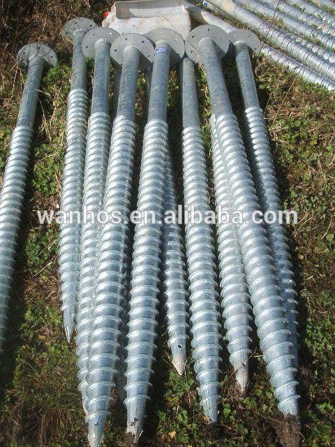 Ground Screw Solar Mounting