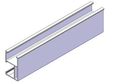 Hnub ci vaj huam sib luag Rail Mounting Aluminium Ru Rail Rail